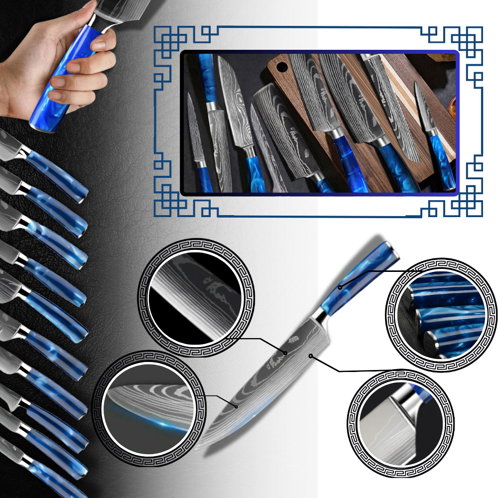 Couteaux japonais bleu océan
- Ozerty