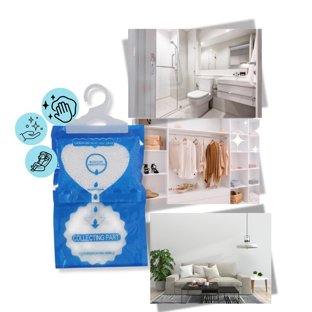 Sac absorbeur d'humidité anti-odeur - Ozerty