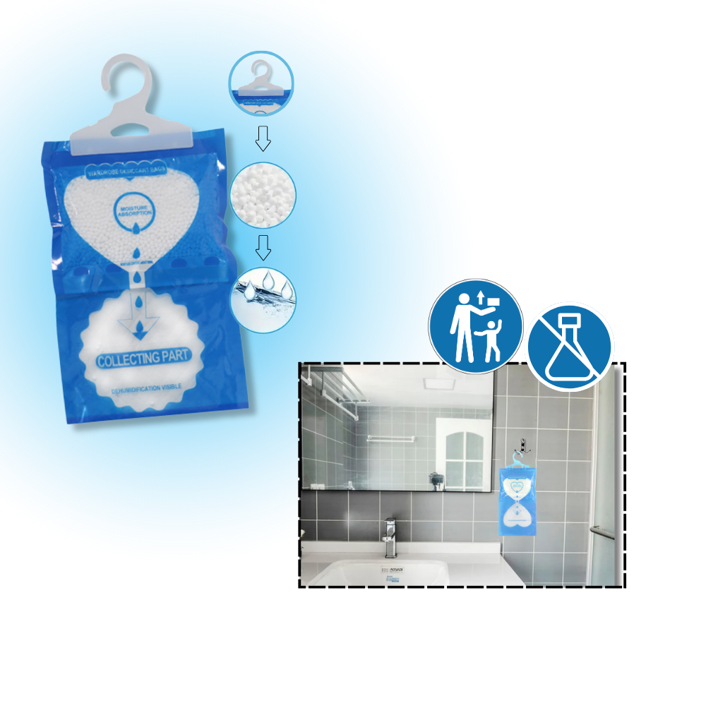 Sac absorbeur d'humidité anti-odeur - Ozerty