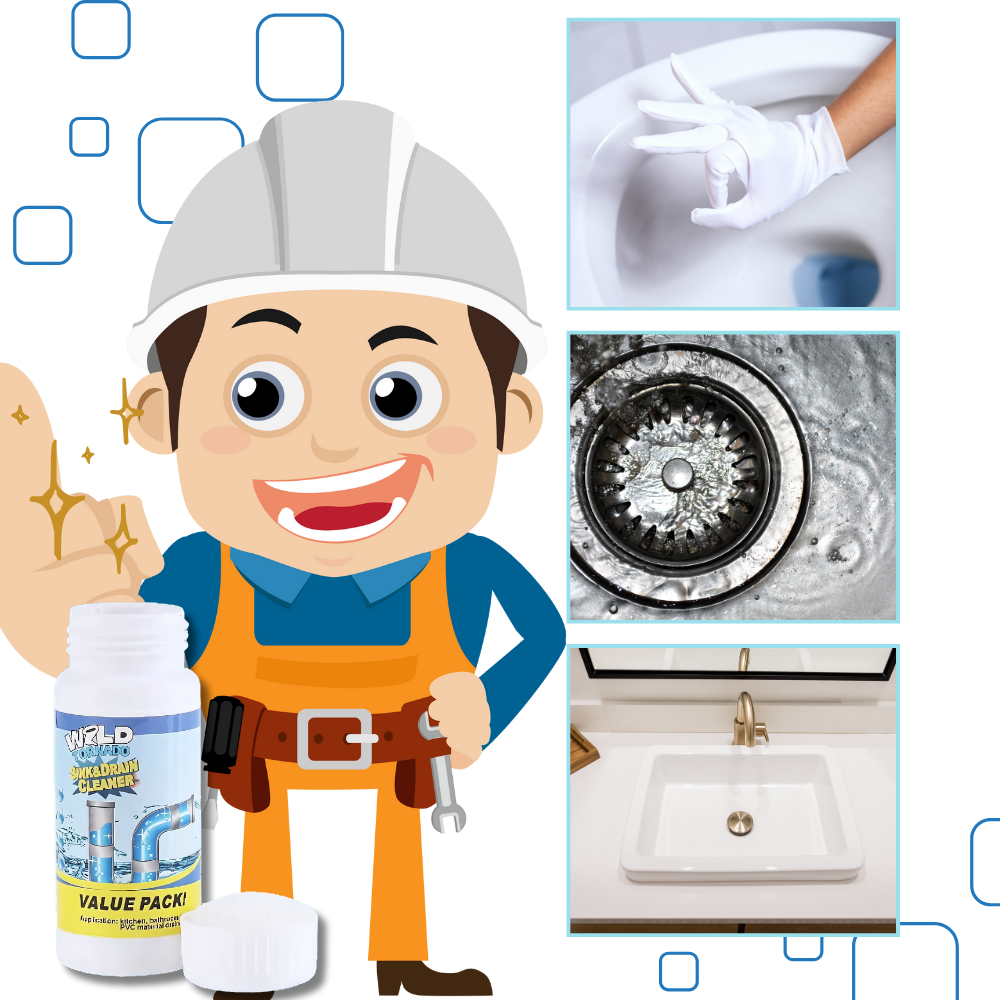 Nettoyeur de drains à action rapide - Ozerty