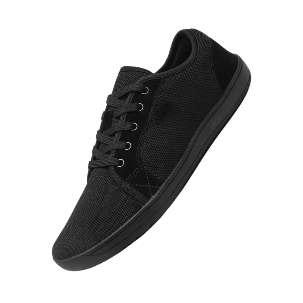 Chaussures de marche larges et confortables -Noir - Ozerty