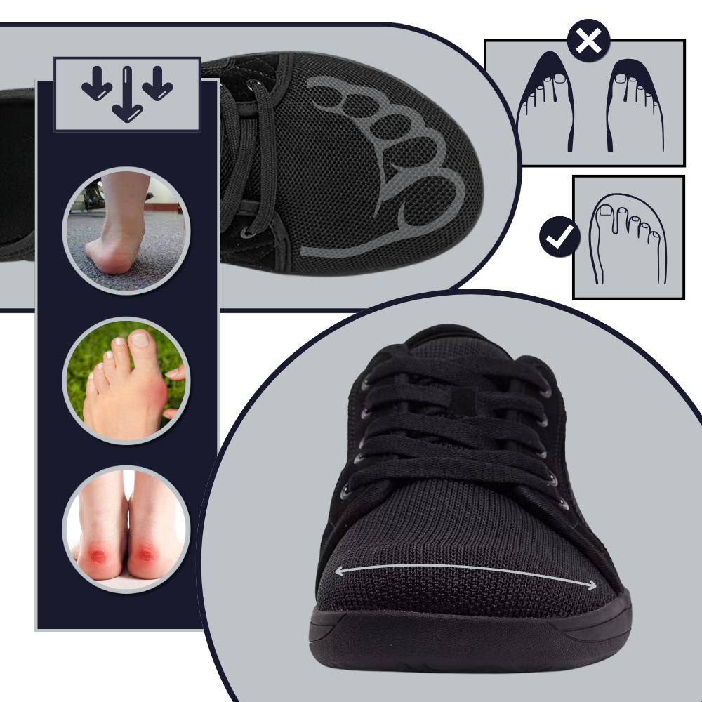 Chaussures de marche larges et confortables - Ozerty