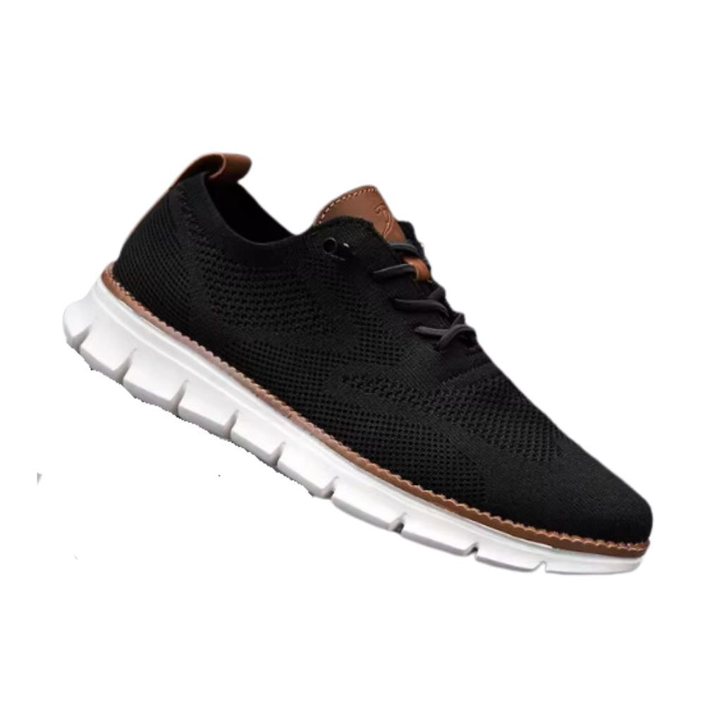 Chaussures orthopédiques respirantes avec soutien de la voûte plantaire -Noir/39Noir/40Noir/41Noir/42Noir/43Noir/44Noir/45Noir/46Noir/47 - Ozerty