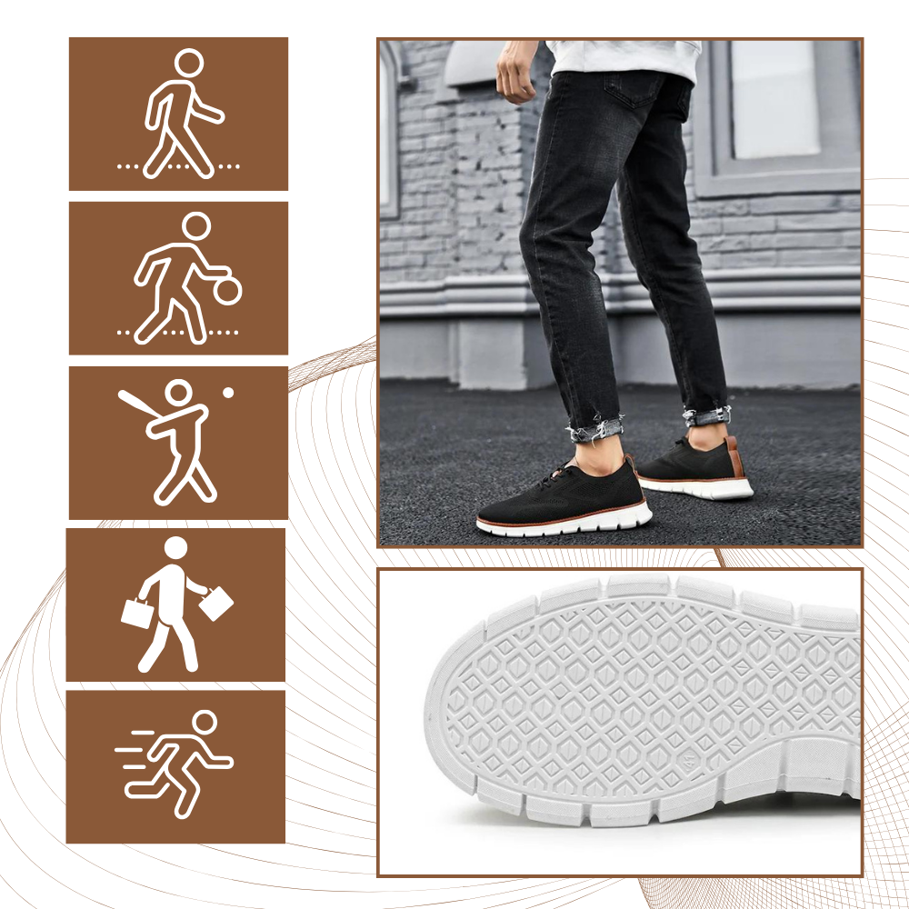 Chaussures orthopédiques respirantes avec soutien de la voûte plantaire - Ozerty