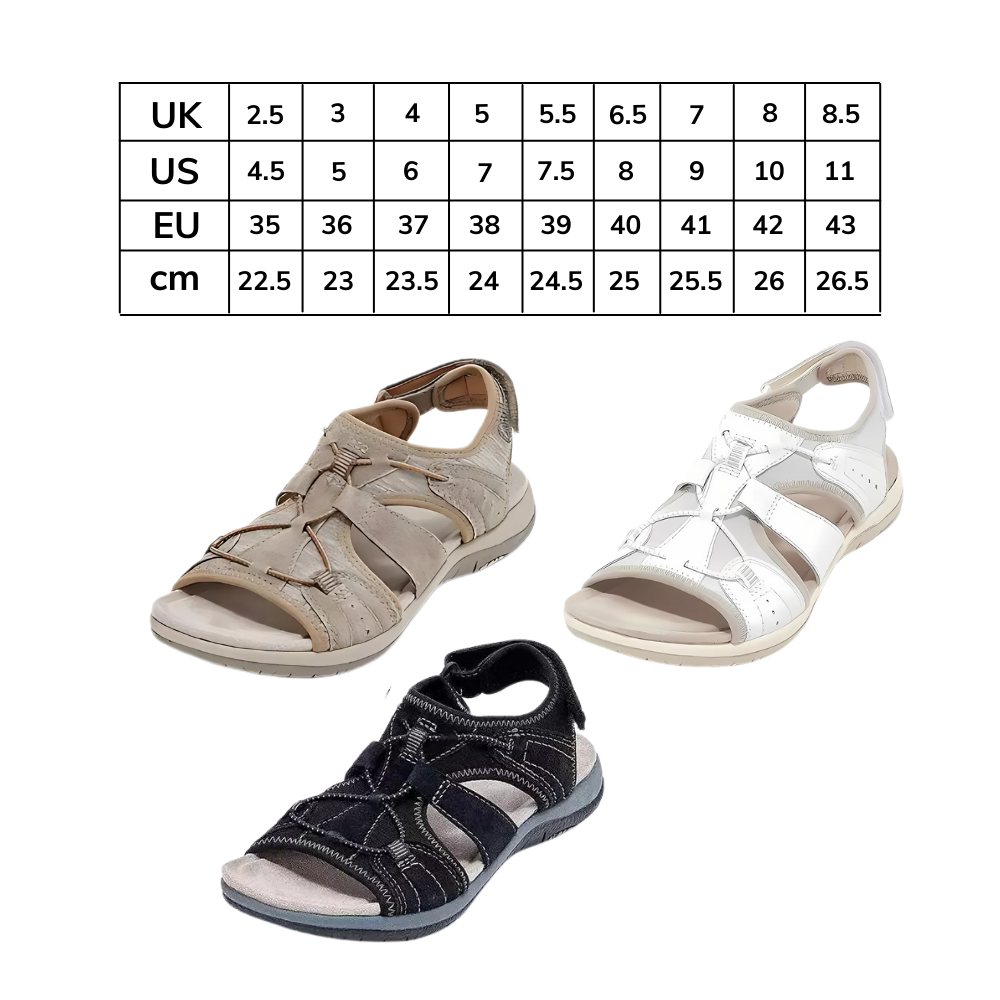 Sandales antidérapantes à soutien orthétique - Ozerty