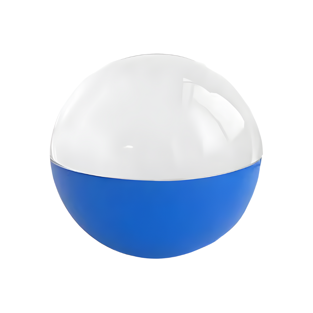 Boule de Noël avec souvenirs photo et vidéo personnalisés -Bleu - Ozerty