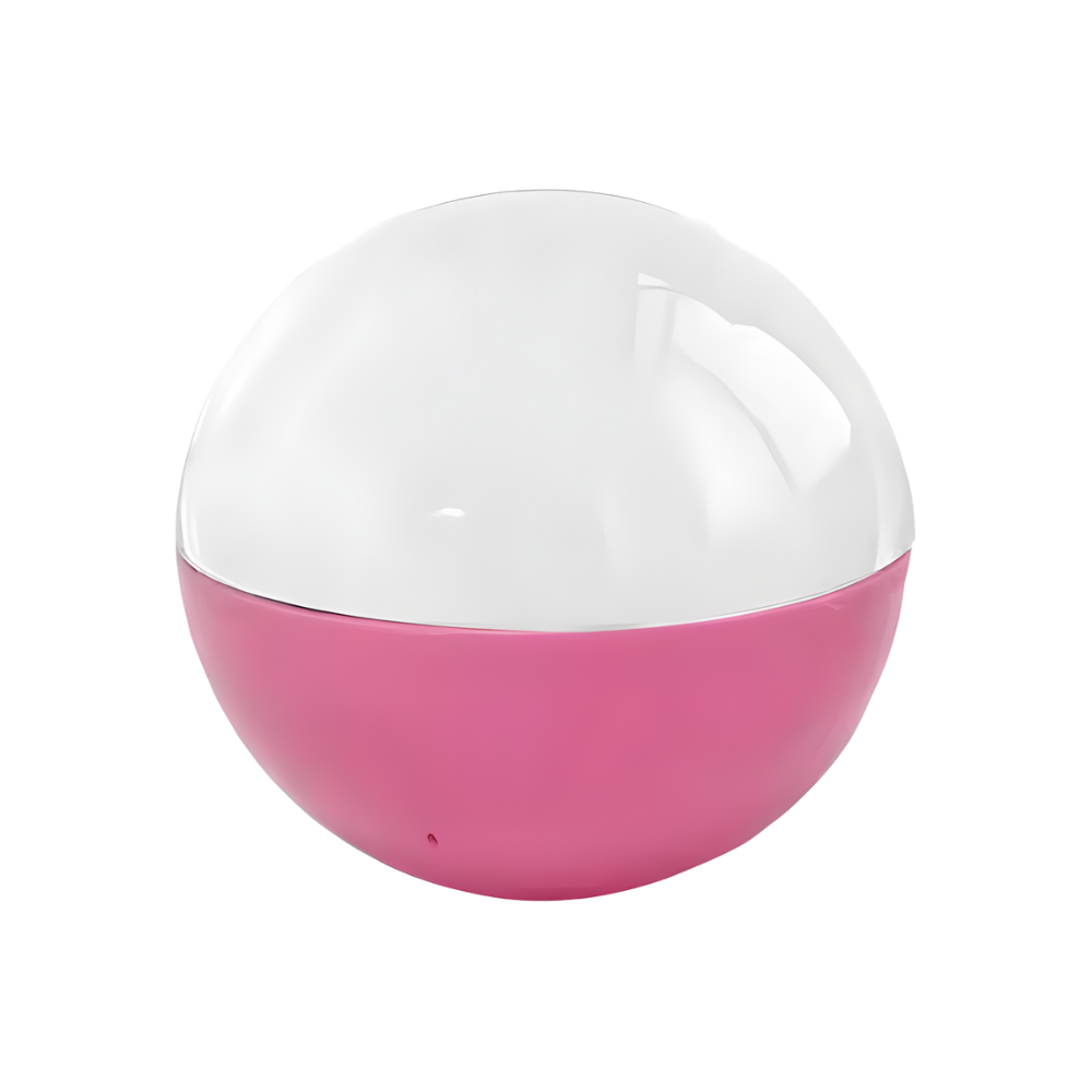 Boule de Noël avec souvenirs photo et vidéo personnalisés -Rose - Ozerty