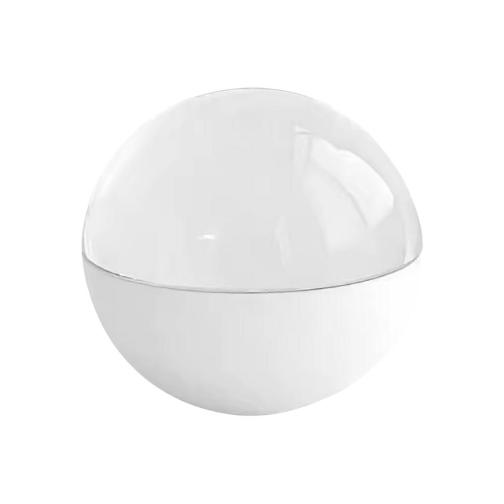 Boule de Noël avec souvenirs photo et vidéo personnalisés -Blanc - Ozerty