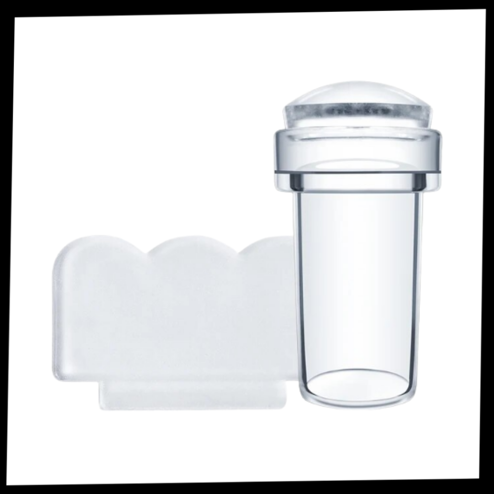 Outil de nail art transparent symétrie parfaite
 - Ozerty