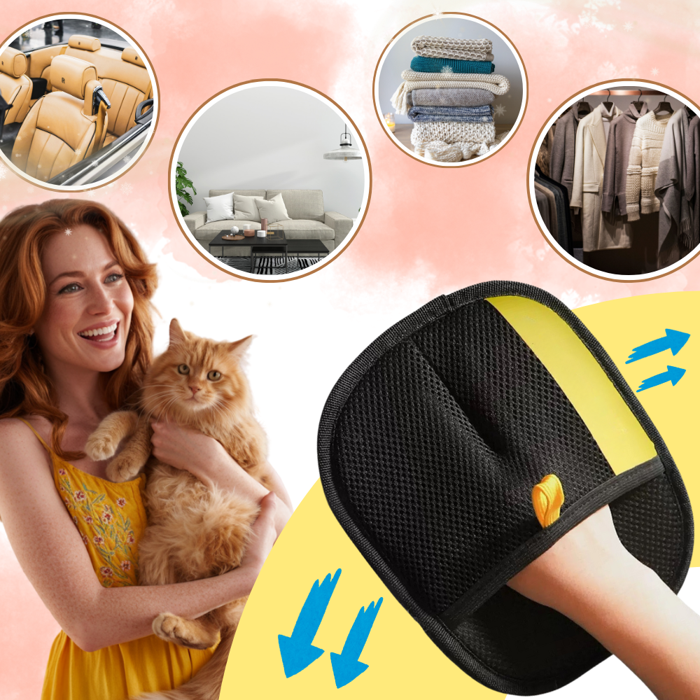 Gant anti-poils pour animaux - Ozerty