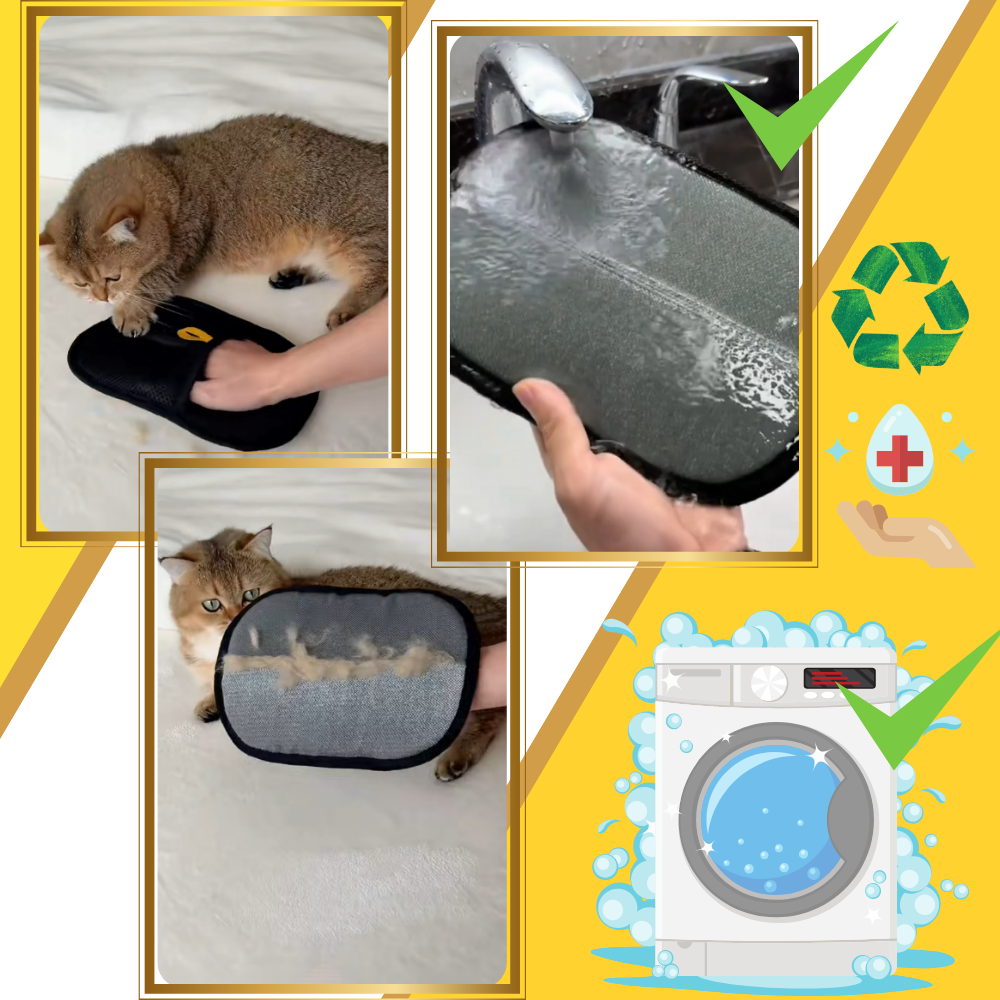 Gant anti-poils pour animaux - Ozerty