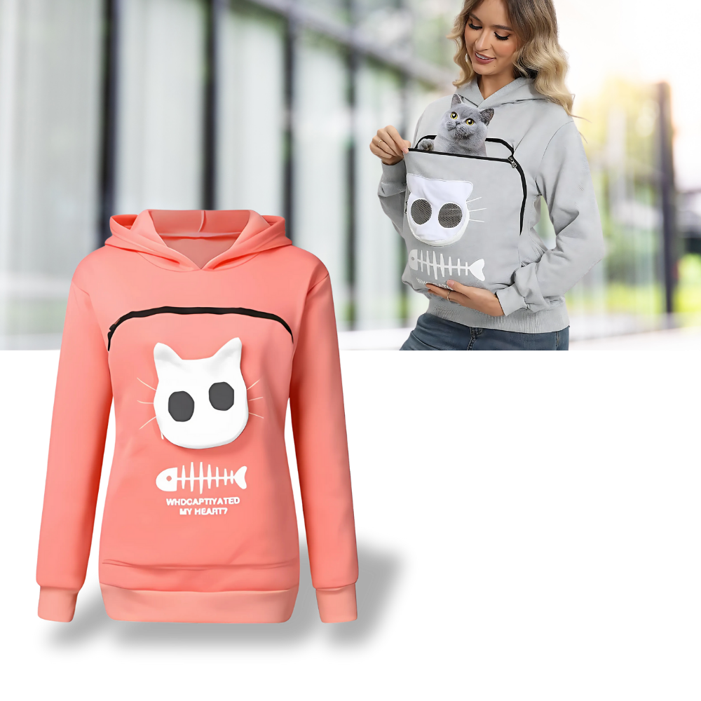 Sweat à capuche interactif pour animaux - Ozerty