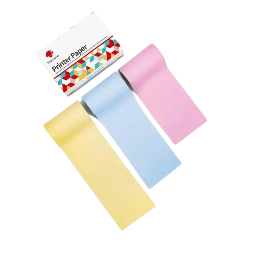 Imprimante de stickers sans encre Phomemo
 -Colorés - Ozerty