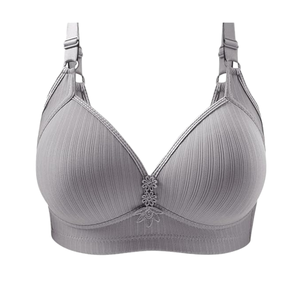 Soutien-gorge push-up sans fil grande taille
-Gris/SGris/MGris/LGris/XLGris/XXLGris/3XLGris/4XLGris/5XL - Ozerty