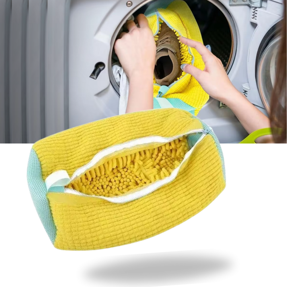 Sac à linge pour chaussures en polyester - Ozerty