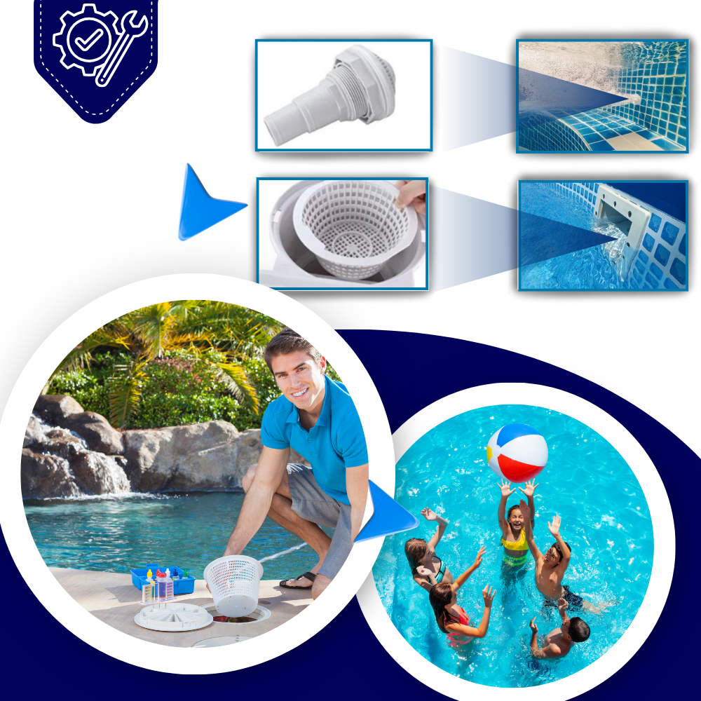 Skimmer de surface pour piscine - Ozerty