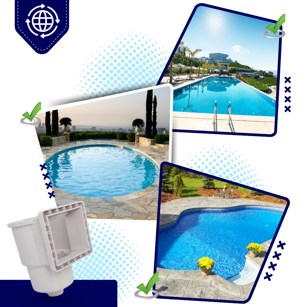 Skimmer de surface pour piscine - Ozerty