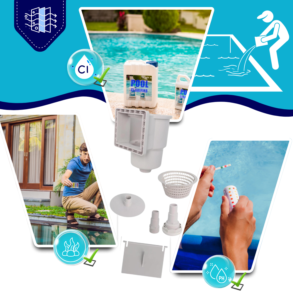 Skimmer de surface pour piscine - Ozerty