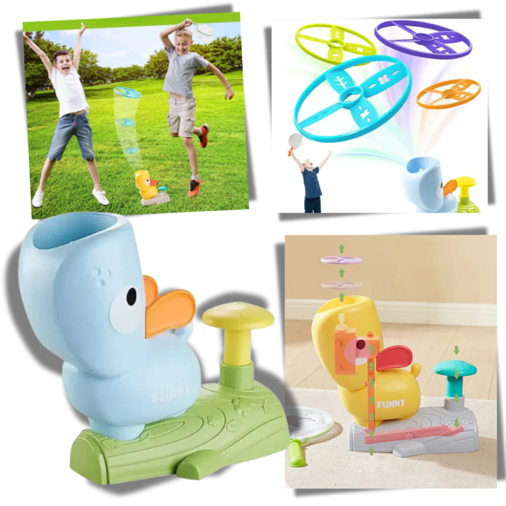 Jouet de disque volant portable et facile à lancer - Ozerty