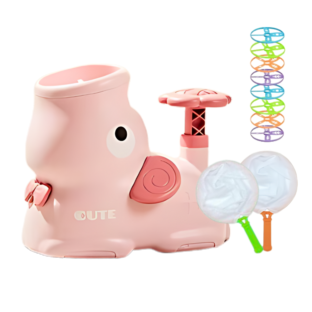 Jouet de disque volant portable et facile à lancer -Rose - Ozerty