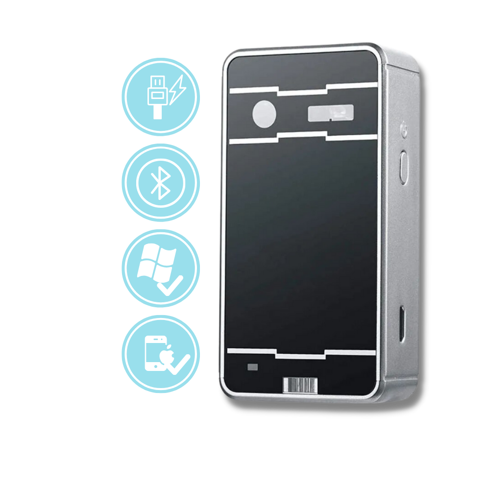 Clavier virtuel laser portable
 - Ozerty