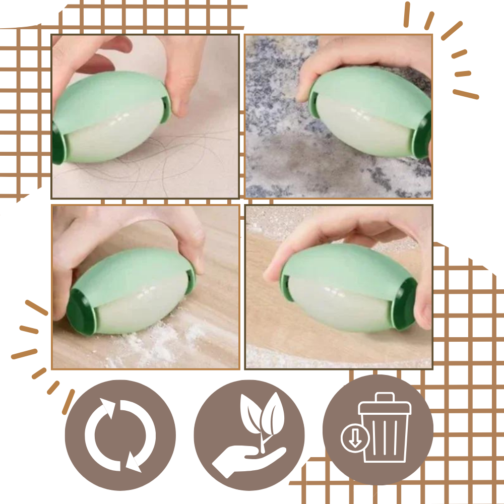 Rouleau adhésif puissant pour les poils d'animaux - Ozerty