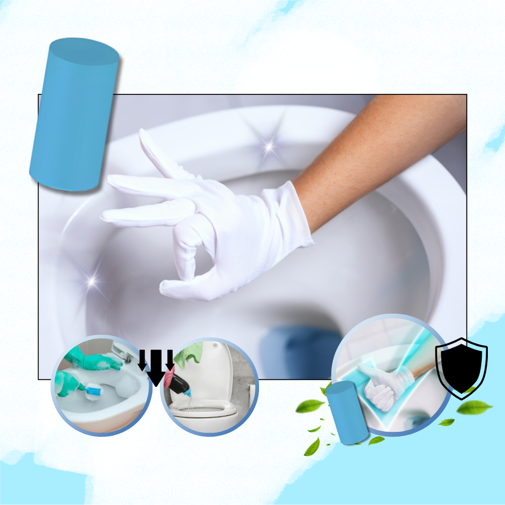 Bâton de nettoyage WC puissant anti-calcaire - Ozerty