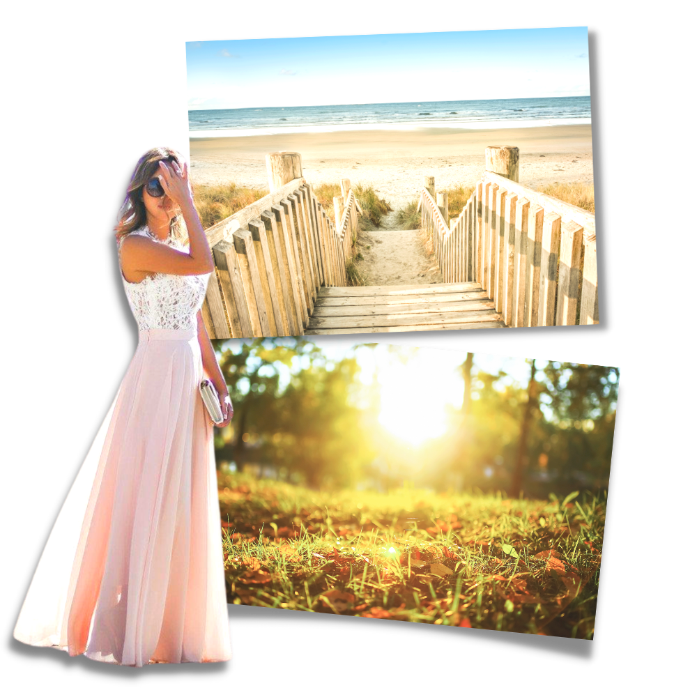 Robe en mousseline de dentelle Prairie Chic
- Ozerty