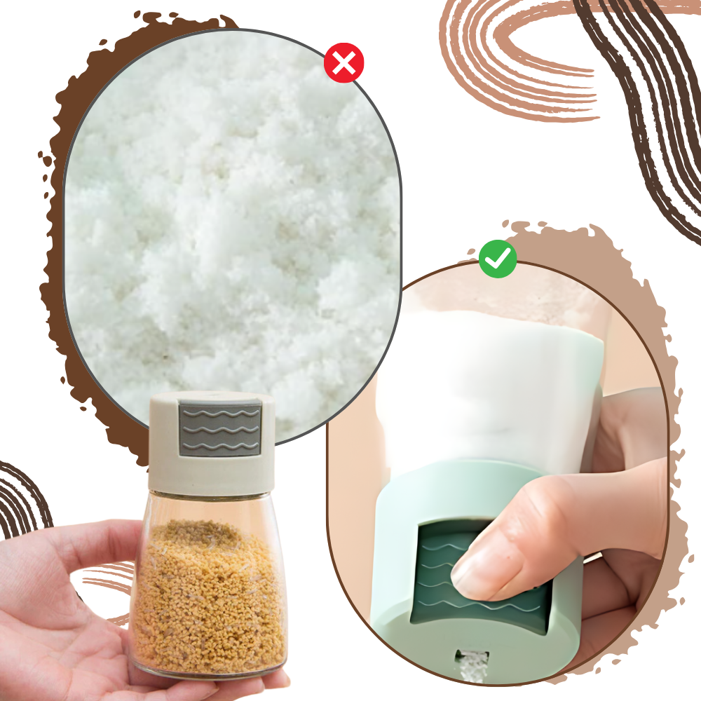 Salière et poivrière à poussoir précis
- Ozerty