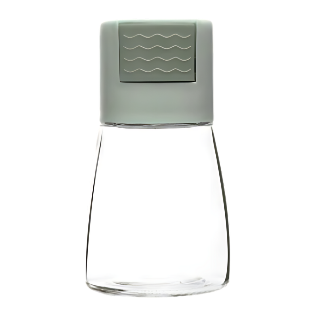 Salière et poivrière à poussoir précis
-Vert - Ozerty