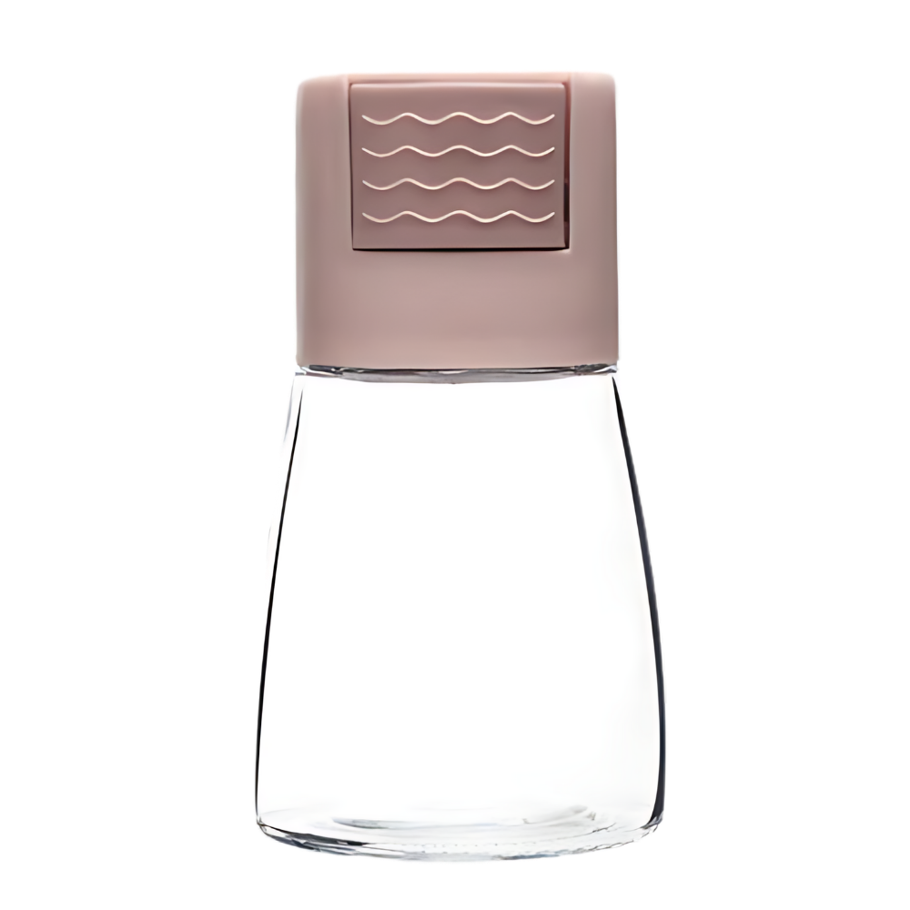 Salière et poivrière à poussoir précis
-Rose - Ozerty