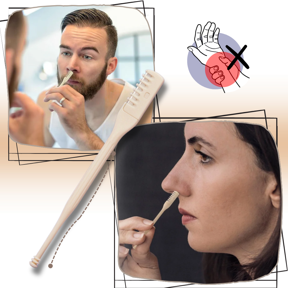 Tondeuse manuelle de précision pour nez - Ozerty