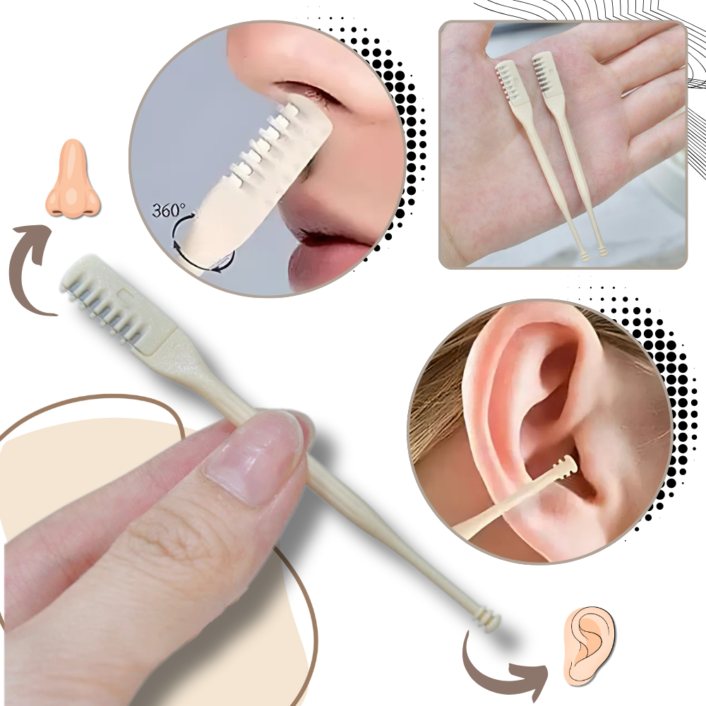 Tondeuse manuelle de précision pour nez - Ozerty