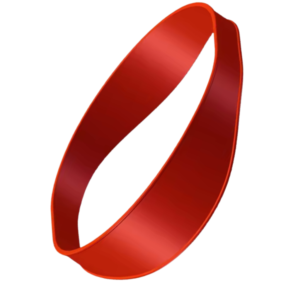 1x Bande Élastique Incurvée Coupe Cheveux Dégradé -Rouge - Ozerty