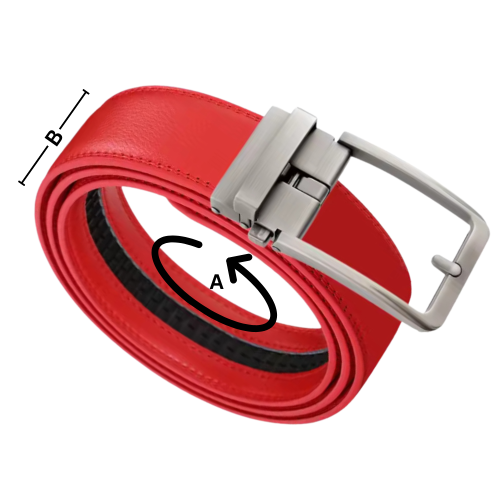 Ceinture automatique en cuir de vache - Ozerty