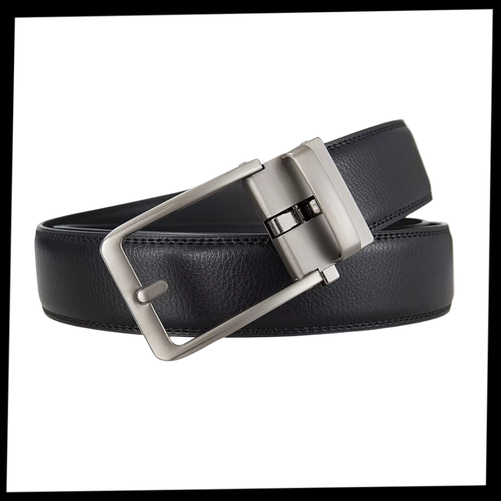 Ceinture automatique en cuir de vache - Ozerty