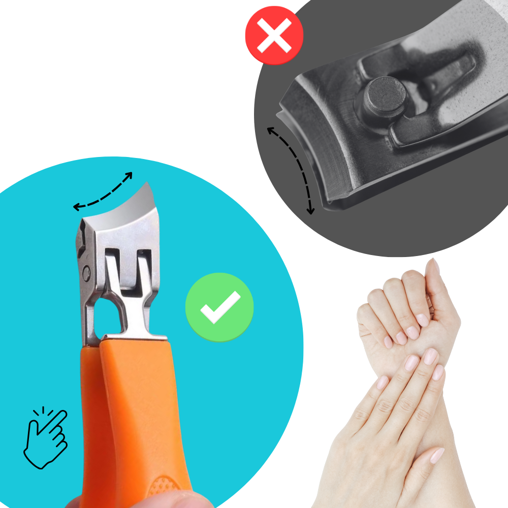 Coupe-ongles à grande ouverture - Ozerty