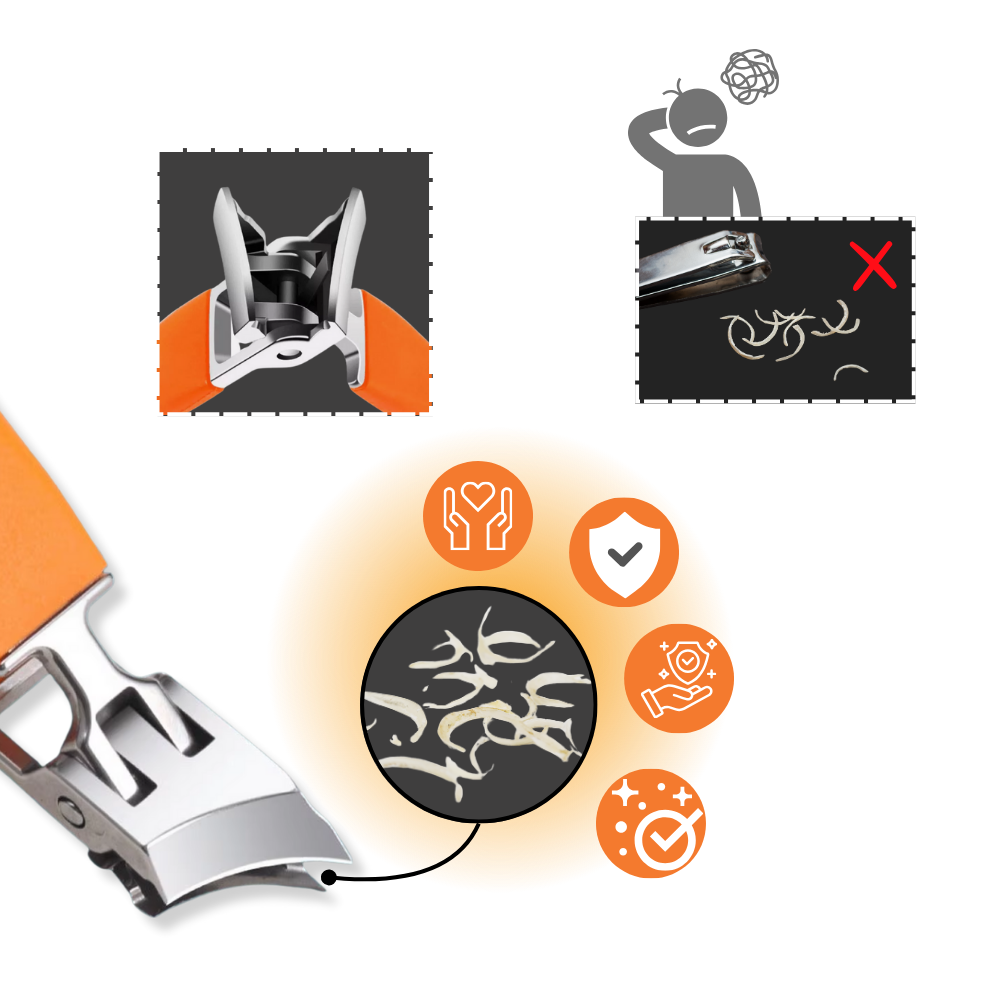 Coupe-ongles à grande ouverture - Ozerty