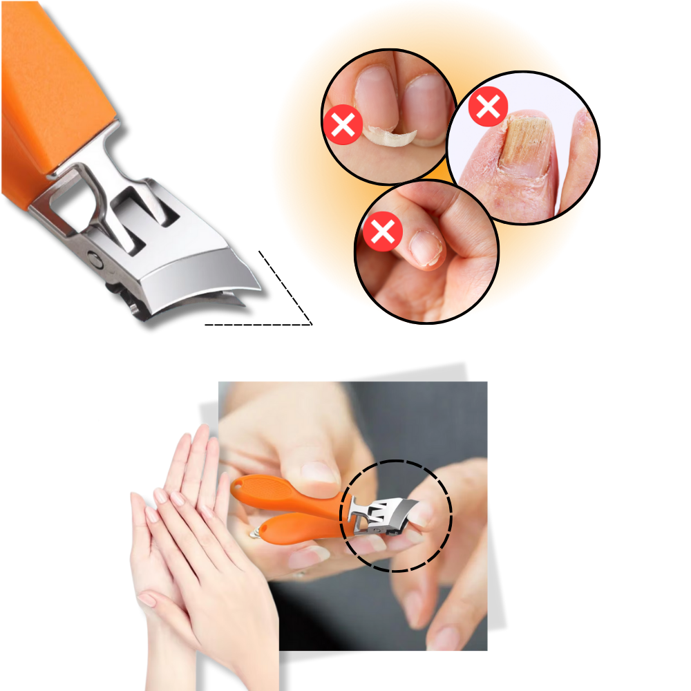 Coupe-ongles à grande ouverture - Ozerty