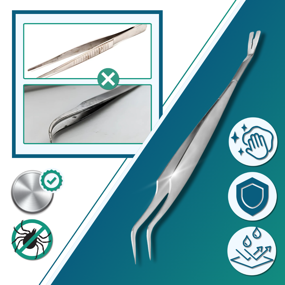 Pince à Tiques De Précision - Ozerty