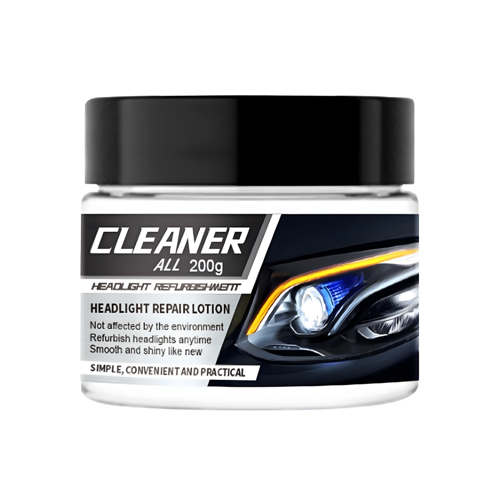 Kit de nettoyage et de protection pour phares de voiture -Pâte de nettoyage protectrice - Ozerty