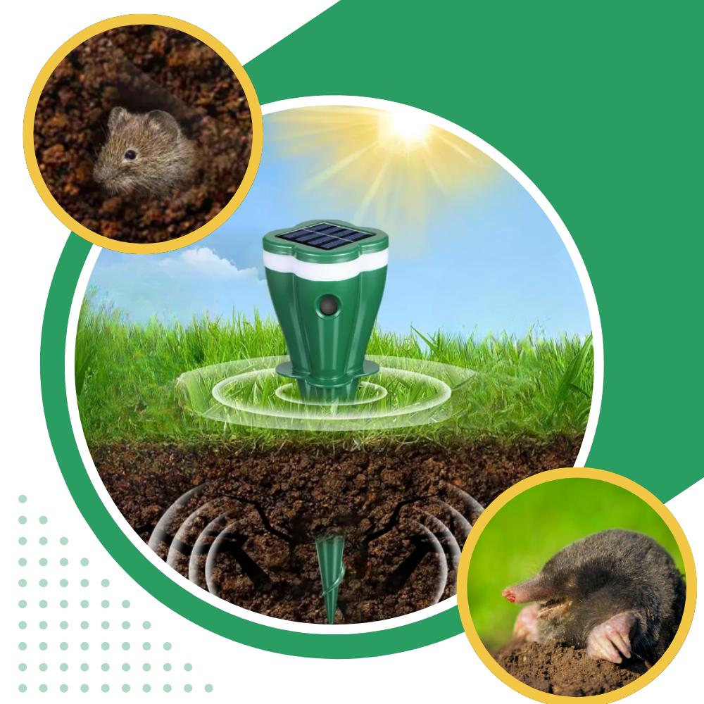 Répulsif Solaire à Impulsions - Ozerty