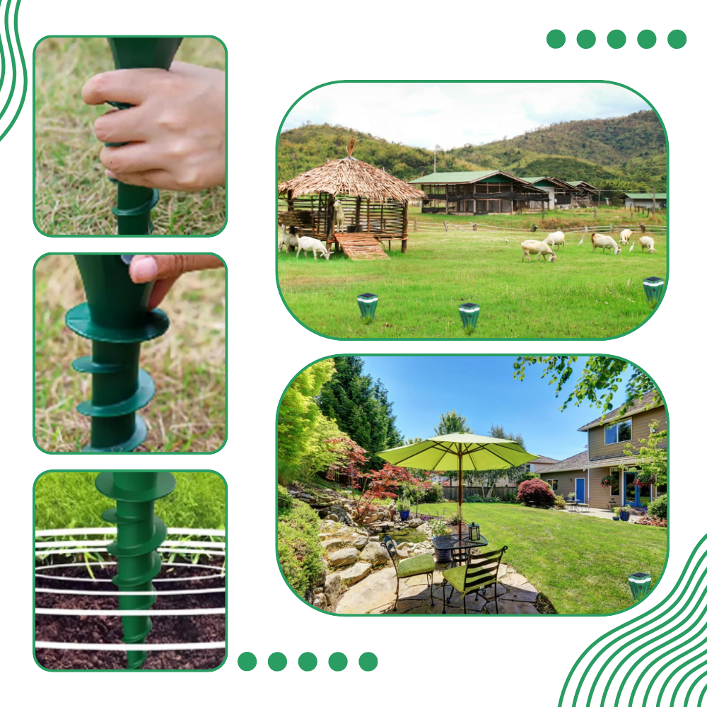 Répulsif Solaire à Impulsions - Ozerty