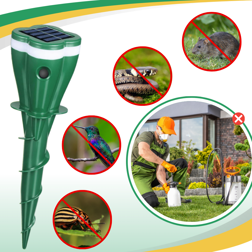 Répulsif Solaire à Impulsions - Ozerty