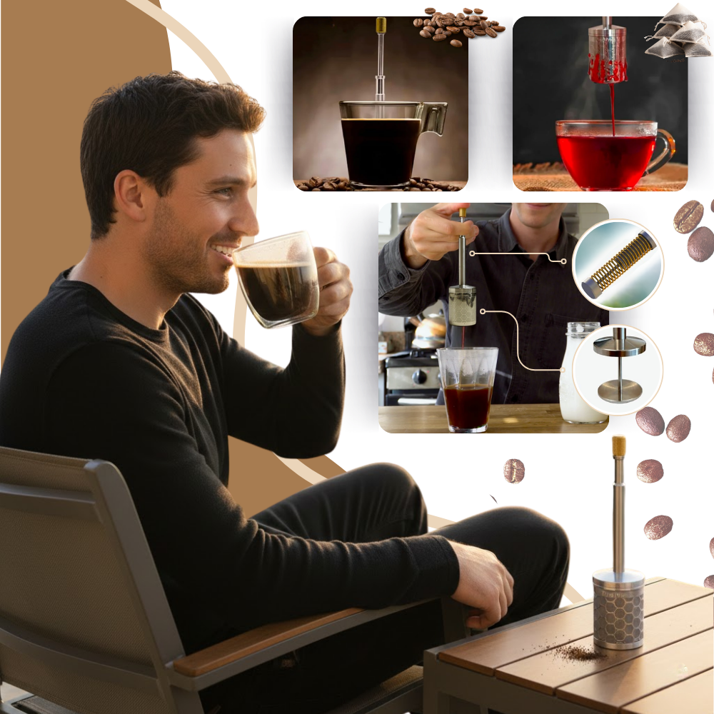 Cafetière à piston Pure Aroma - Ozerty