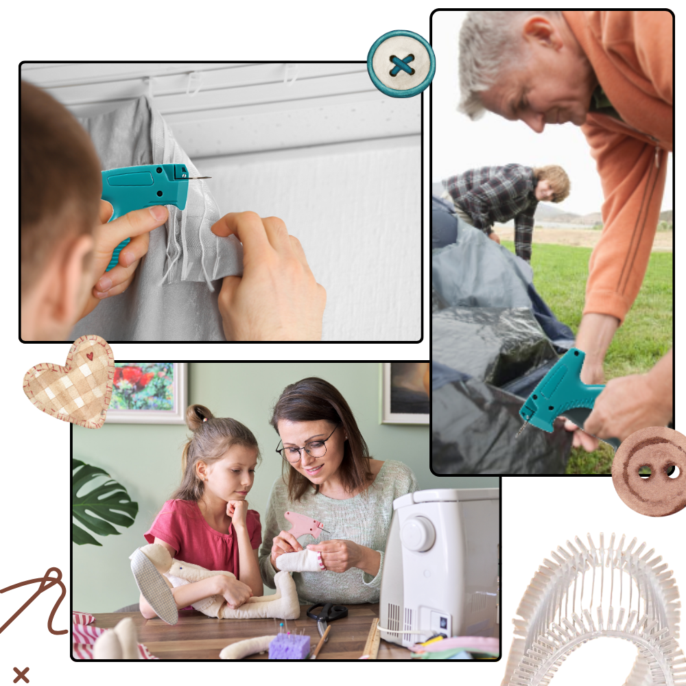 Pistolet à points de fixation rapide
- Ozerty