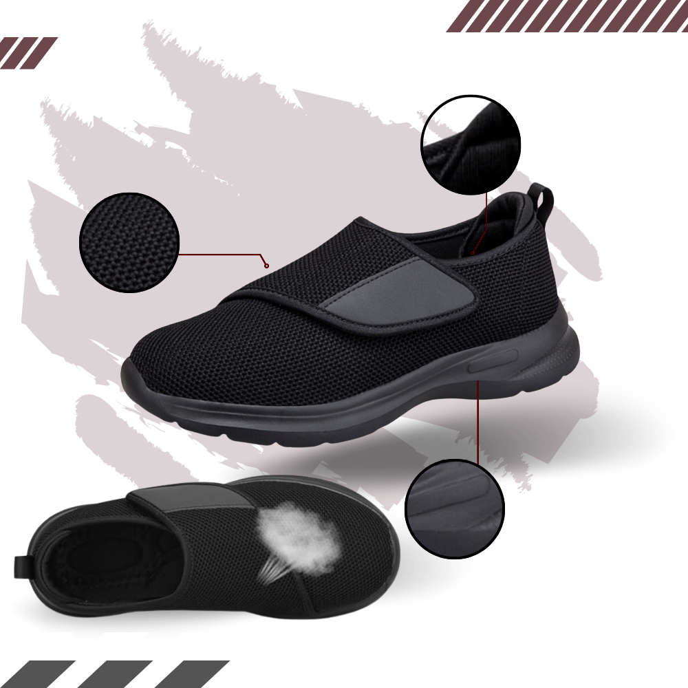 Chaussures pour pieds diabétiques à soulagement rapide du talon - Ozerty