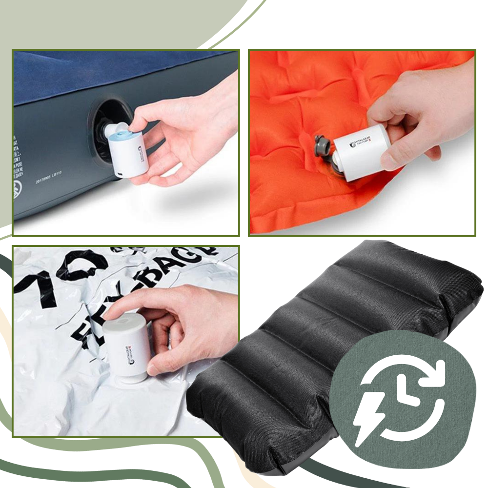 Mini Pompe à Air Rapide pour Gonfler et Dégonfler - Ozerty