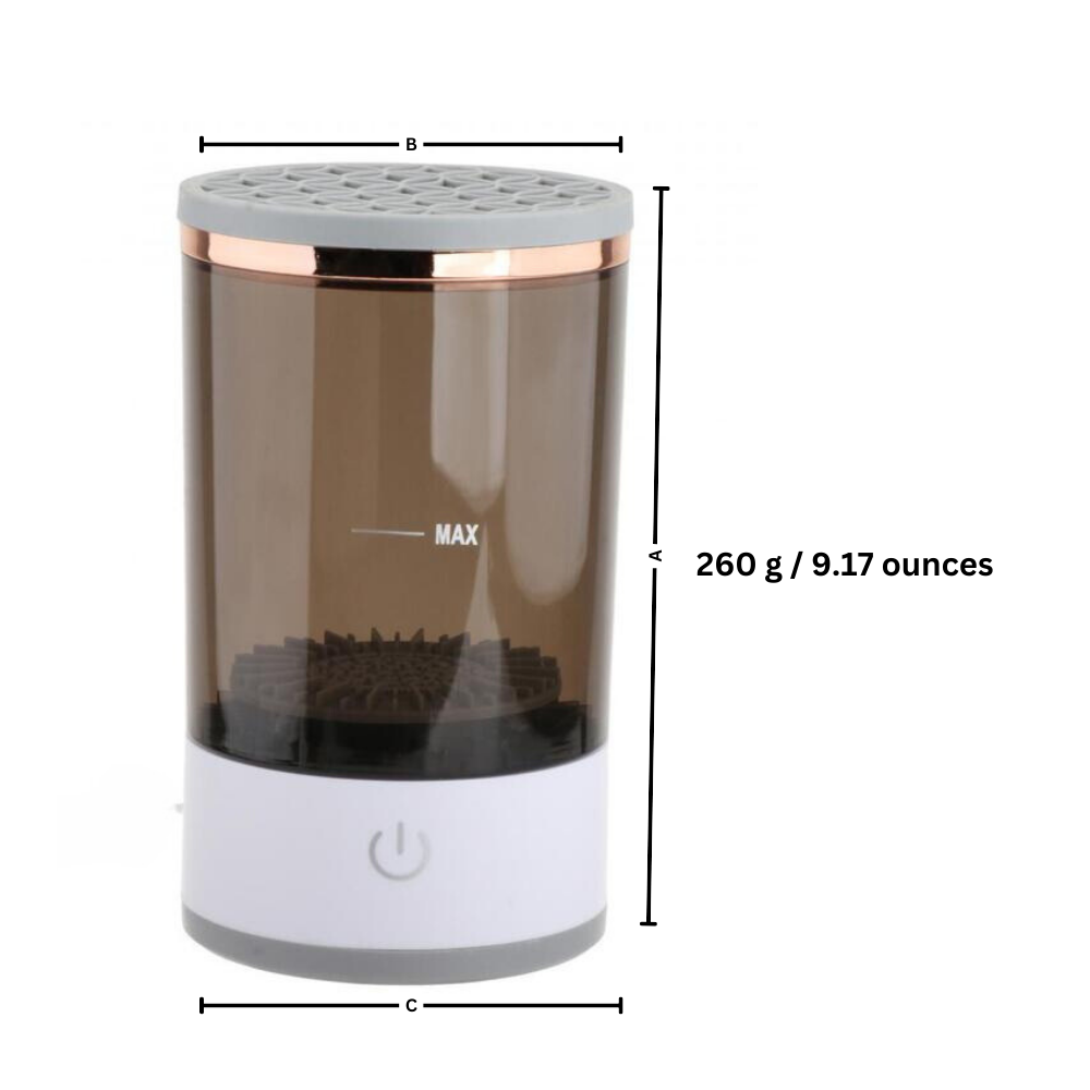 Nettoyeur de pinceaux électrique rapide et rechargeable
 - Ozerty