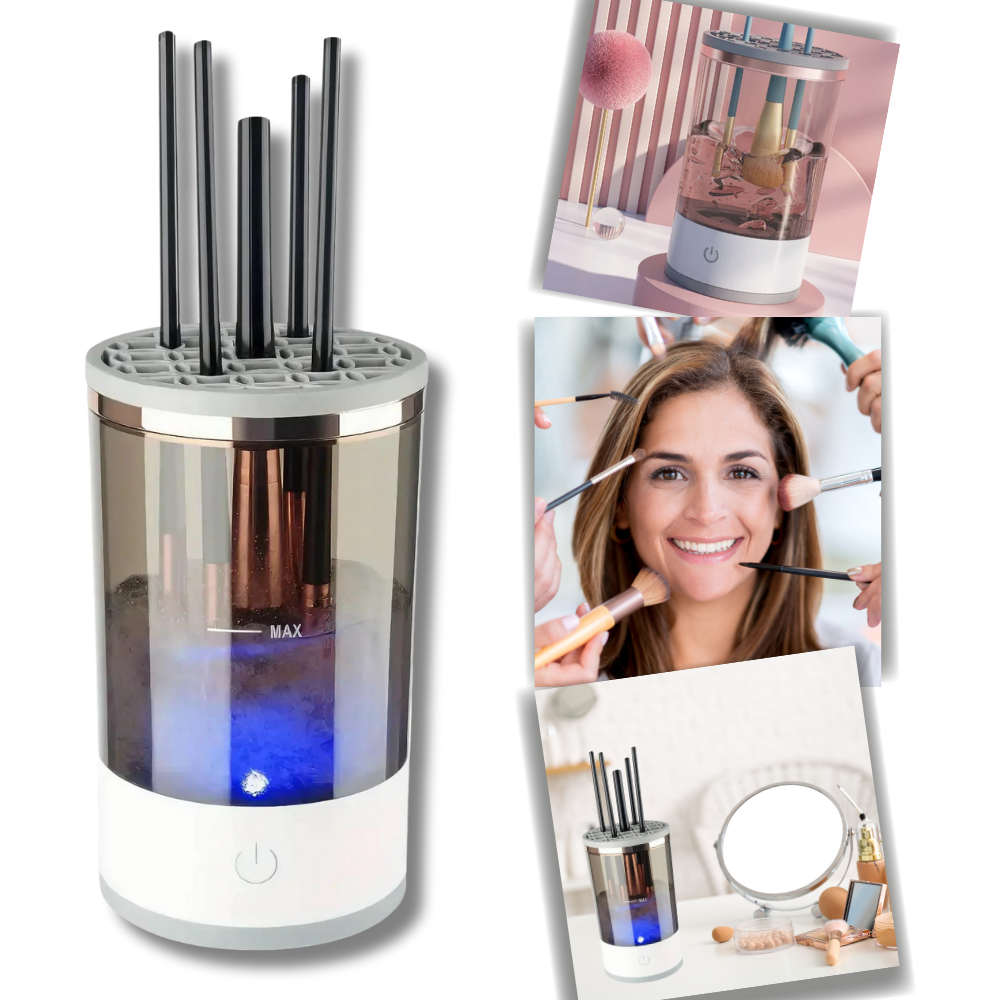 Nettoyeur de pinceaux électrique rapide et rechargeable
 - Ozerty